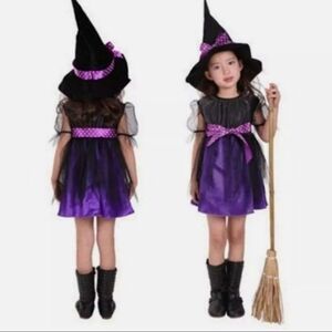 Girls witch costume